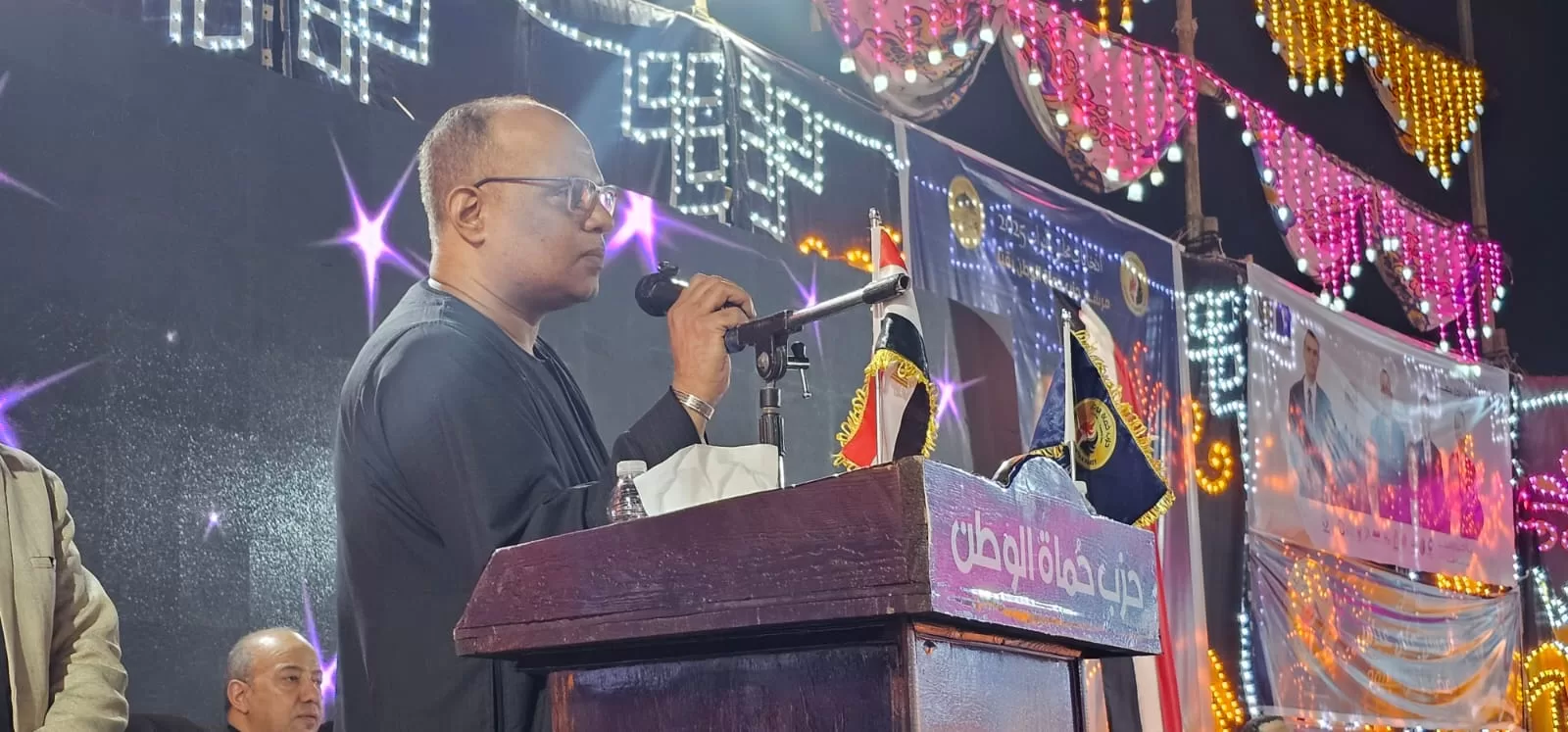 حماة الوطن ينظم مؤتمراً جماهيرياً حاشداً بقنا لدعم القائمة الوطنية فى انتخابات مجلس النواب 27 - جريدة المساء