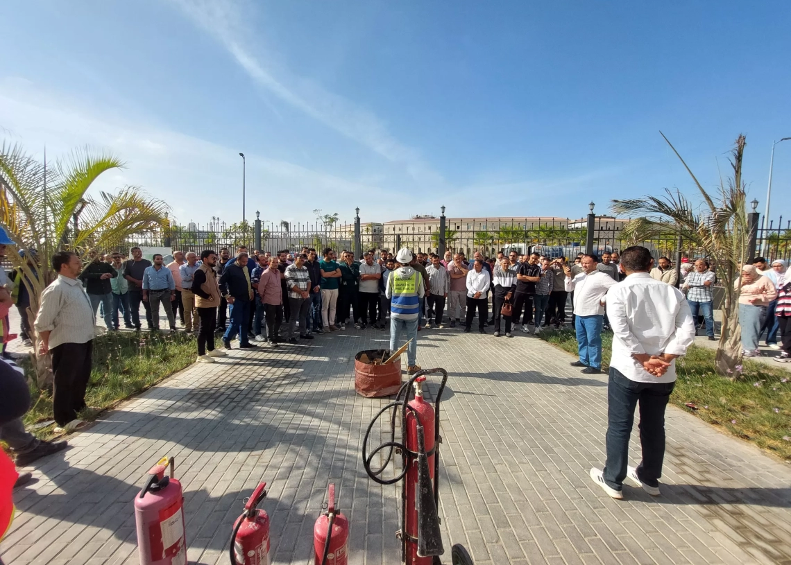 جهاز مدينة العلمين الجديدة ينظم ندوة توعوية حول إجراءات السلامة ومكافحة الحرائق. 19 - جريدة المساء