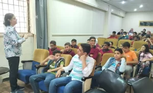 وجبتى متكاملة محاضرة فى صالون إبن الهيثم ضمن برنامج يتبناه قومى البحوث لدعم الوعى الصحى لدى النشىء 21 - جريدة المساء