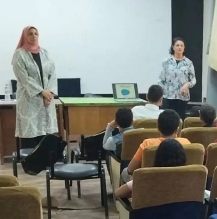 وجبتى متكاملة محاضرة فى صالون إبن الهيثم ضمن برنامج يتبناه قومى البحوث لدعم الوعى الصحى لدى النشىء 19 - جريدة المساء