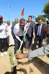 وزير الزراعة ومحافظ الجيزة يفتتحان مشروعات تنموية بالواحات البحرية 20 - جريدة المساء