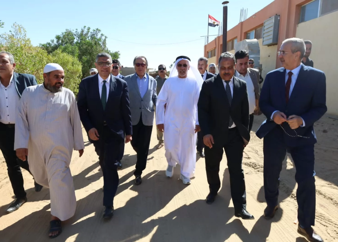 وزير الزراعة ومحافظ الجيزة يفتتحان مشروعات تنموية بالواحات البحرية 18 - جريدة المساء