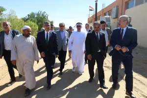 وزير الزراعة ومحافظ الجيزة يفتتحان مشروعات تنموية بالواحات البحرية 30 - جريدة المساء