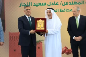 وزير الزراعة ومحافظ الجيزة يفتتحان فعاليات المهرجان الدولي للتمور بالواحات البحرية 33 - جريدة المساء