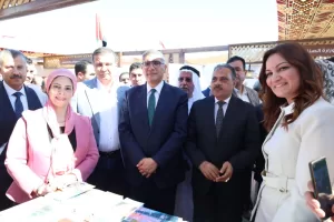 وزير الزراعة ومحافظ الجيزة يفتتحان فعاليات المهرجان الدولي للتمور بالواحات البحرية 45 - جريدة المساء