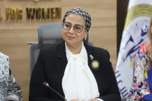 المستشارة أمل عمار تبحث سبل التعاون مع وفد مفوضية الاتحاد الإفريقي 23 - جريدة المساء