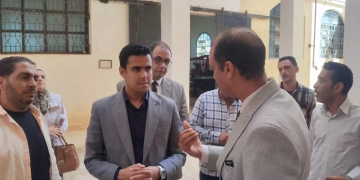 نائب المحافظ يتفقد مركز التدريب المهني بمدينة مرسى مطروح 1 - جريدة المساء