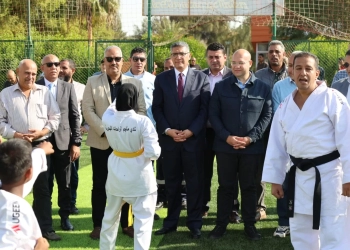 3 أيام في الواحات البحرية.. محافظ الجيزة يفتتح الملعب الخماسي وصالة ألعاب القوى بنادي المناجم 22 - جريدة المساء