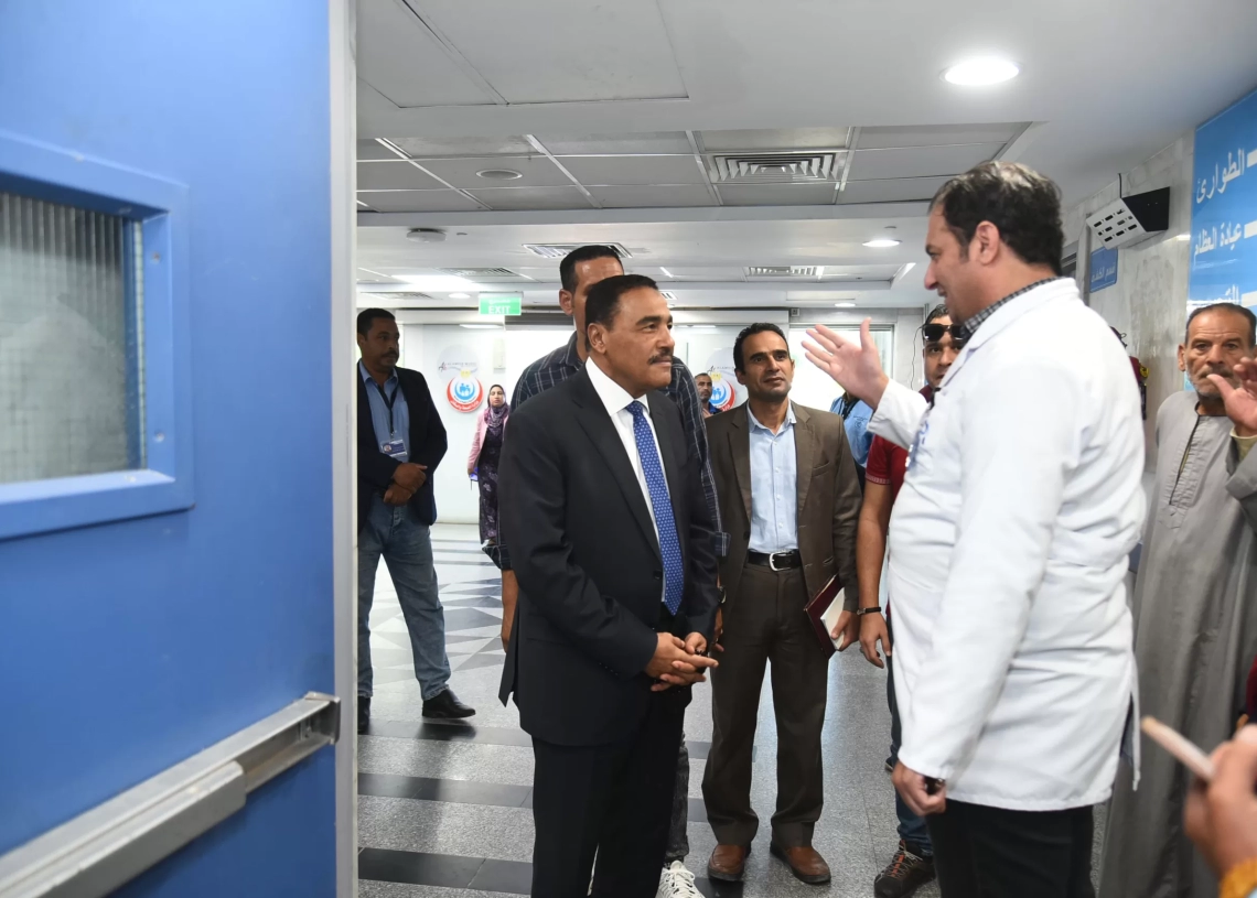 محافظ مطروح يتفقد مستشفى العلمين النموذجي للاطمئنان على الخدمات الطبية والعلاجية المقدمة 18 - جريدة المساء محافظ مطروح يتفقد مستشفى العلمين النموذجي للاطمئنان على الخدمات الطبية والعلاجية المقدمة 17 - جريدة المساء