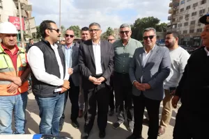 محافظ الجيزة يتفقد المسارات البديلة لمواقع أعمال مترو الهرم 20 - جريدة المساء