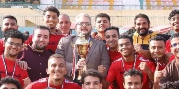 هندسة الزقازيق تفوز بكأس البطولة في نهائي دوري كرة القدم 1 - جريدة المساء