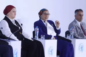 أمل عمار أمام المؤتمر العالمي للسكان : مبادرة "نورة" تحظى بدعم السيدة انتصار السيسي 21 - جريدة المساء