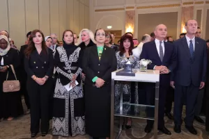 أمل عمار خلال حفل إطلاق تقرير الصمود رغم كل الصعاب