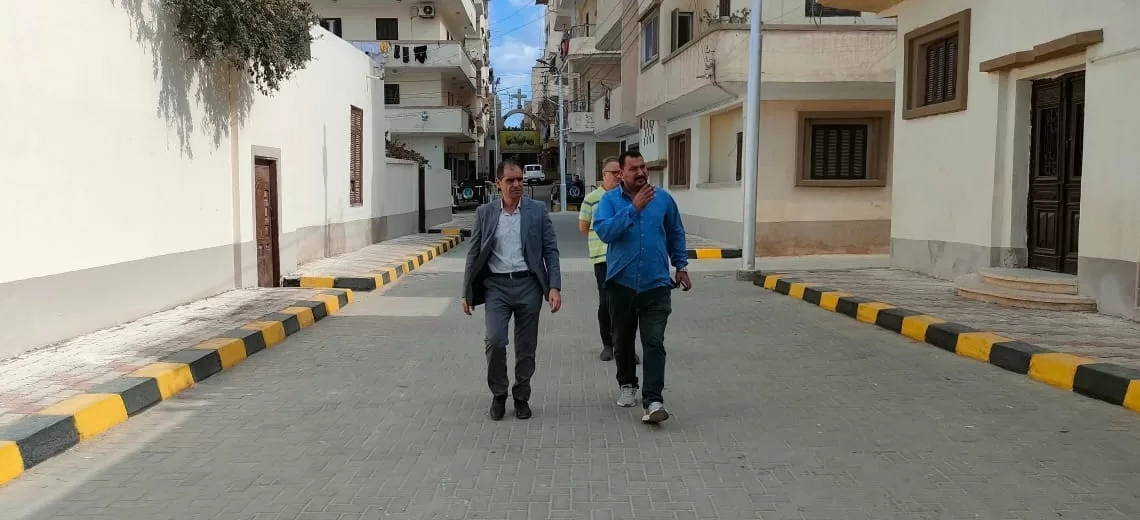 متابعة ميدانية لأعمال تطوير مسار العائلة المقدسة بكفر الشيخ 19 - جريدة المساء