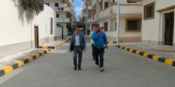 متابعة ميدانية لأعمال تطوير مسار العائلة المقدسة بكفر الشيخ 1 - جريدة المساء