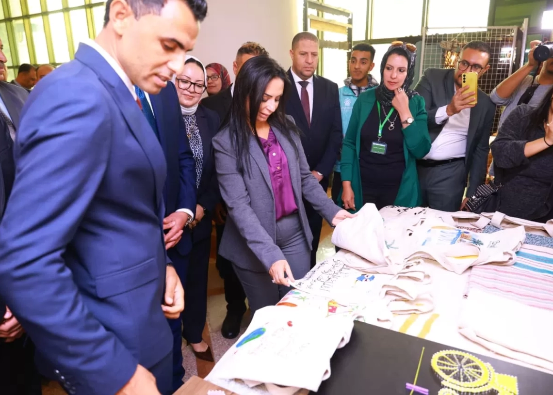 وزيرة التضامن تشيد بمنتجات «مراكز استدامة» التابعة لـ «صناع الخير» بالفيوم 19 - جريدة المساء