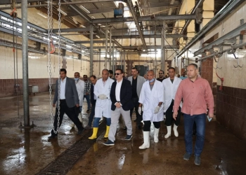 محافظ المنوفية يتفقد مجزر بي العرب "نصف الآلي "لمتابعة انتظام سير العمل 29 - جريدة المساء محافظ المنوفية يتفقد مجزر بي العرب "نصف الآلي "لمتابعة انتظام سير العمل 28 - جريدة المساء