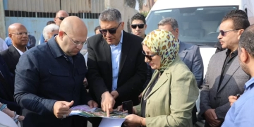 محافظ الجيزة يتفقد مشروعات تطوير الطرق بكرداسة وأوسيم والمنيرة 2 - جريدة المساء محافظ الجيزة يتفقد مشروعات تطوير الطرق بكرداسة وأوسيم والمنيرة 1 - جريدة المساء