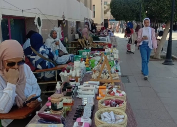 محافظ الجيزة يتابع فعاليات معرض الحرف اليدوية بجامعة أكتوبر 17 - جريدة المساء