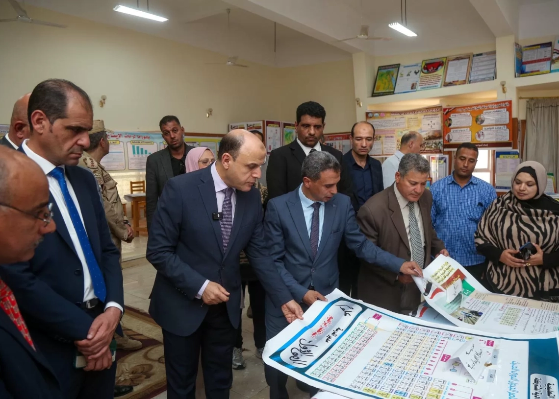 محافظ كفرالشيخ يفتتح قسمين جديدين بمدرسة الشهيد خالد حمدي الصناعية 19 - جريدة المساء