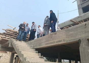 بالصور.. نائب محافظ الجيزة يتابع تنفيذ مبني مجلس مدينة العياط الجديد 24 - جريدة المساء