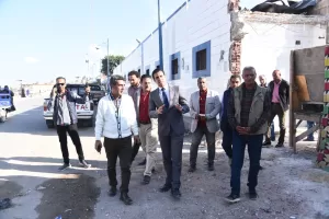 نائب محافظ مطروح يتفقد أعمال تطوير سوق مطروح العمومي 25 - جريدة المساء