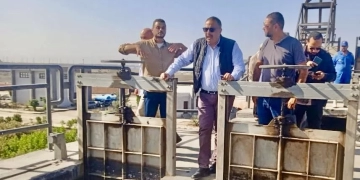 مياه القناة: رئيس الشركة يتابع منظومة العمل بمحطة معالجة بورفؤاد لضمان جودة خدمات الصرف الصحي ببورسعيد 2 - جريدة المساء مياه القناة: رئيس الشركة يتابع منظومة العمل بمحطة معالجة بورفؤاد لضمان جودة خدمات الصرف الصحي ببورسعيد 1 - جريدة المساء