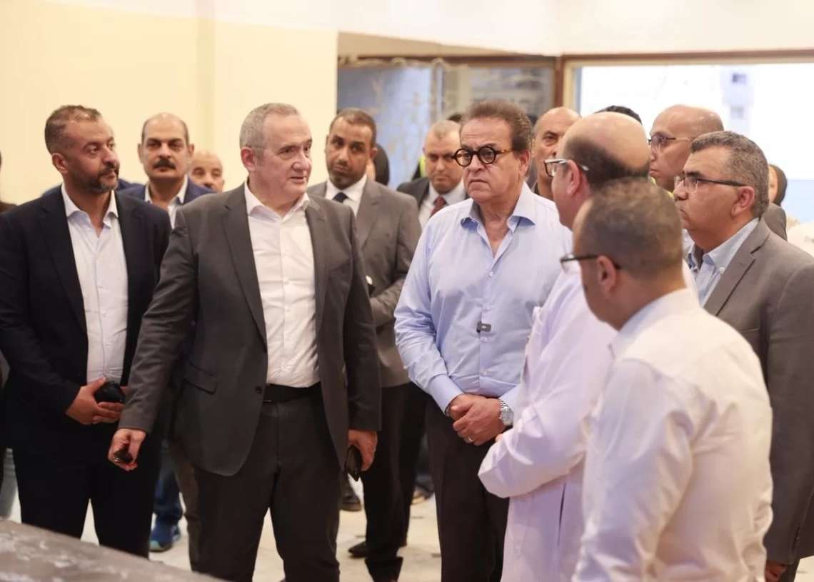 وزير الصحة يتفقد تطوير مستشفى الجمهورية التعليمي ورفع السعة السريرية إلى 160 سريرًا 17 - جريدة المساء