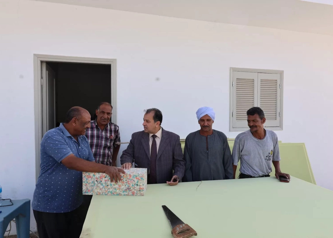 رئيس جامعة قنا يتفقد عددا من المشروعات التطويرية 19 - جريدة المساء