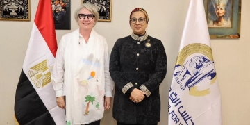 المستشارة أمل عمار تستعرض ملف تمكين المرأة خلال إستقبالها سفيرة فنلندا بالقاهرة 1 - جريدة المساء