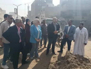 جولة ميدانية لنائب محافظ الجيزة لمتابعة مشروعات الرصف بالحوامدية 37 - جريدة المساء