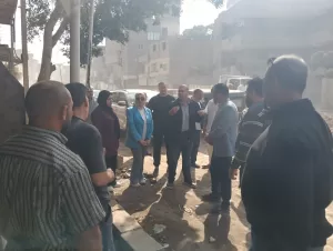 جولة ميدانية لنائب محافظ الجيزة لمتابعة مشروعات الرصف بالحوامدية 39 - جريدة المساء