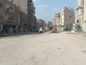 جولة ميدانية لنائب محافظ الجيزة لمتابعة مشروعات الرصف بالحوامدية 31 - جريدة المساء