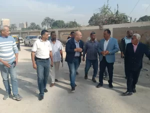 جولة ميدانية لنائب محافظ الجيزة لمتابعة مشروعات الرصف بالحوامدية 27 - جريدة المساء