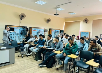 رئيس جامعة الدلتا التكنولوجية يتفقد الحرم الجامعي ويتابع انتظام العملية التعليمية ورفع كفاءة المسطحات الخضراء 23 - جريدة المساء