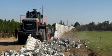 "استصلاح الأراضي" يزيل 31 حالة تعدي على الأراضي الزراعية 1 - جريدة المساء