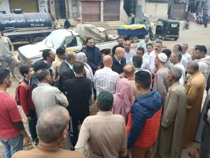 للقضاء علي مشكلة الطفوحات.. نائب محافظ الجيزة يتابع ميدانيا مشروع تجديد شبكات الصرف الصحي بأبو النمرس 29 - جريدة المساء