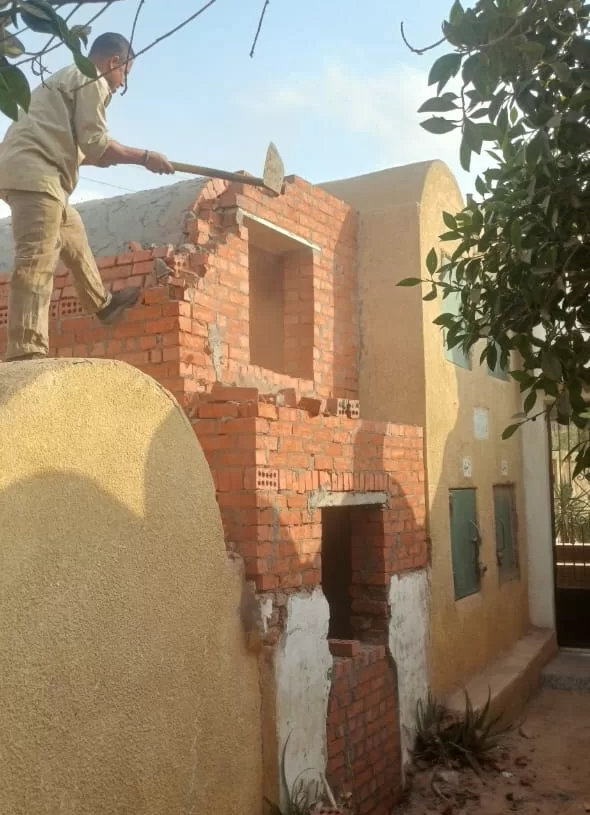 حملات موسعة بالمنوفية لإزالة البناء المخالف خلال الانتخابات 19 - جريدة المساء