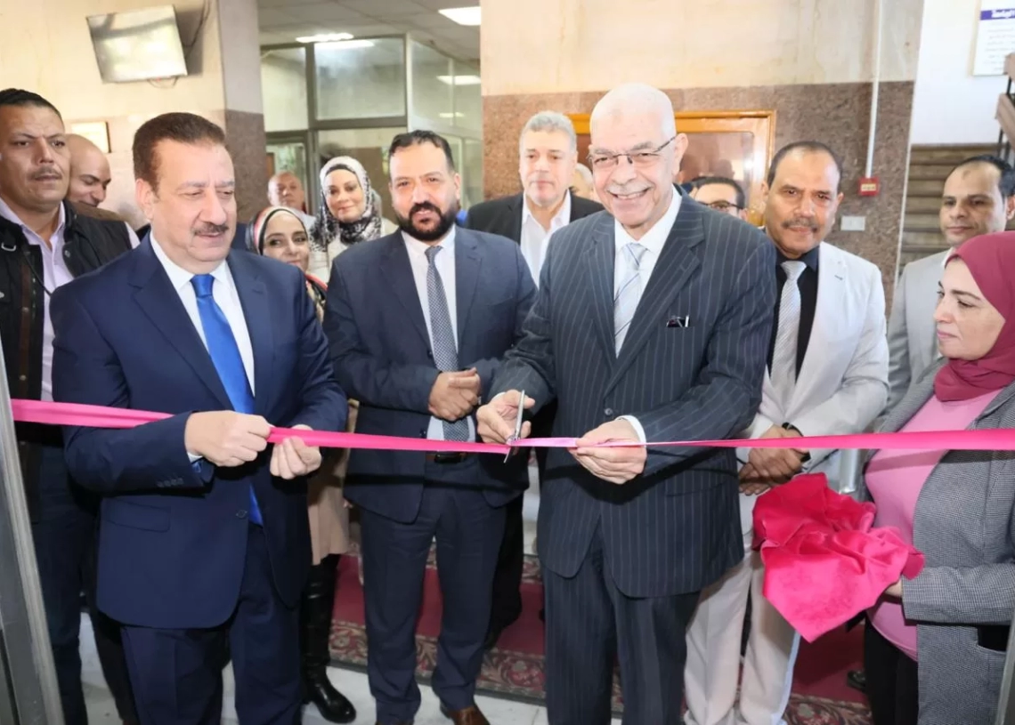 "أبو ليمون" و "القاصد" يفتتحان توسعات عيادة التأمين الصحي .. بجامعة المنوفية 16 - جريدة المساء