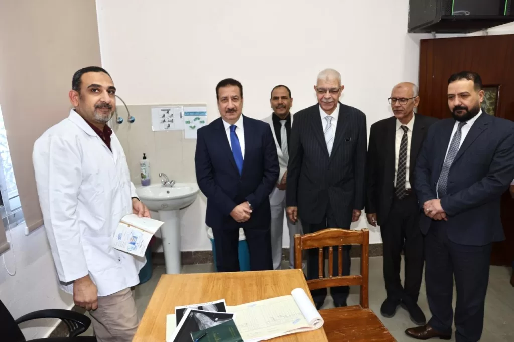 "أبو ليمون" و "القاصد" يفتتحان توسعات عيادة التأمين الصحي .. بجامعة المنوفية 18 - جريدة المساء