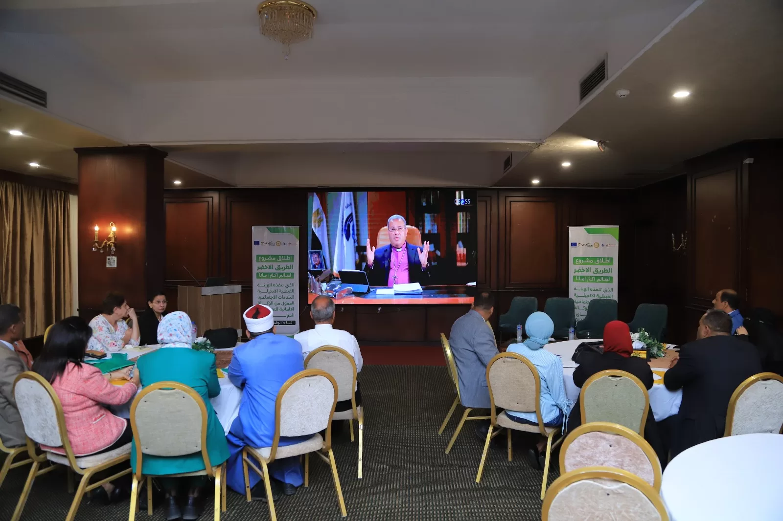 إطلاق مشروع "الطريق الأخضر لعالم أكثر أمانًا" بقنا بالتعاون بين الإنجيلية ووزارة البيئة و"GIZ" 29 - جريدة المساء