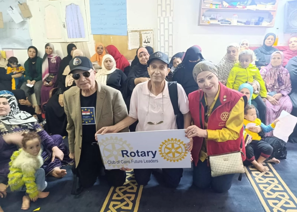 اتحاد الكيانات المصرية في اوروبا يزور فصول محو الأمية بالسلام 19 - جريدة المساء