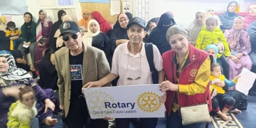 اتحاد الكيانات المصرية في اوروبا يزور فصول محو الأمية بالسلام 1 - جريدة المساء