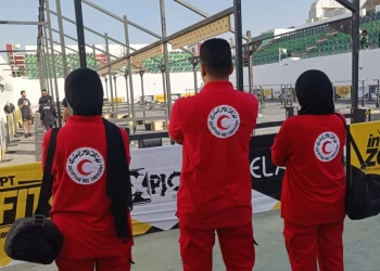 الهلال الأحمر يؤمّن بطولة «الفيت الدولية للياقة 2025» بالعاصمة الإدارية طبيًا 27 - جريدة المساء