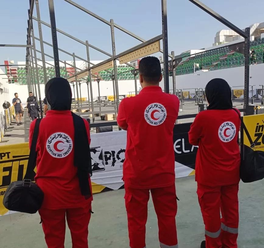 الهلال الأحمر يؤمّن بطولة «الفيت الدولية للياقة 2025» بالعاصمة الإدارية طبيًا 17 - جريدة المساء