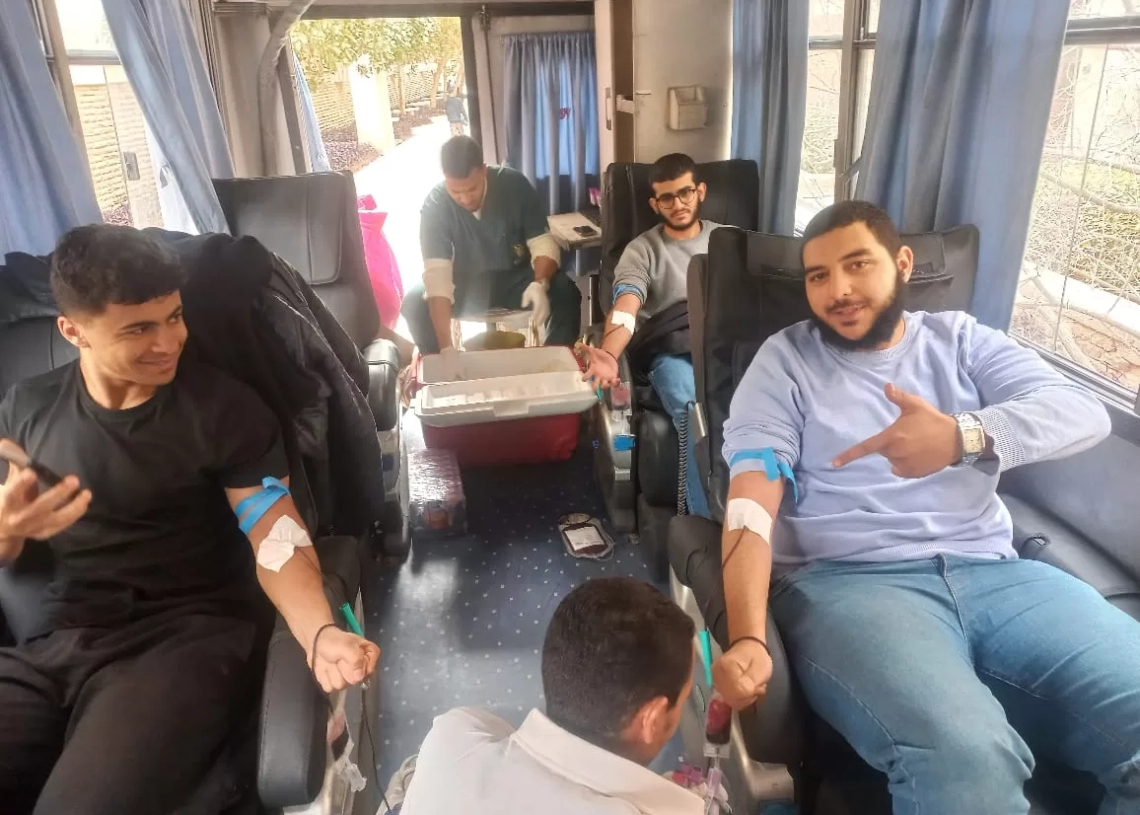 الصحة: جامعة حلوان تشهد حملة مكثفة للتبرع بالدم استمرت أسبوعًا كاملاً 19 - جريدة المساء