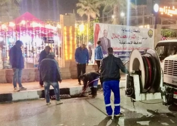 مياه القناة تكثف تطهير الشنايش وشبكات الصرف استعدادًا لموسم الأمطار 25 - جريدة المساء