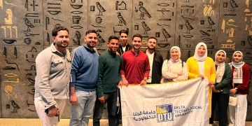 جامعة الدلتا التكنولوجية تنظم زيارات ميدانية لطلابها إلى المتحف المصري الجديد 10 - جريدة المساء جامعة الدلتا التكنولوجية تنظم زيارات ميدانية لطلابها إلى المتحف المصري الجديد 9 - جريدة المساء