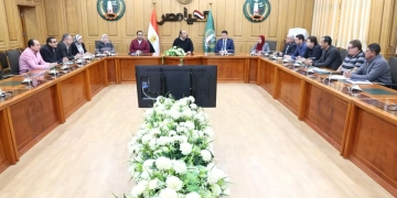 متابعة معدلات تنفيذ مشروعات الخطة الاستثمارية و الأعمال المسندة لهيئة الأبنية التعليمية.. بالمنوفية 1 - جريدة المساء