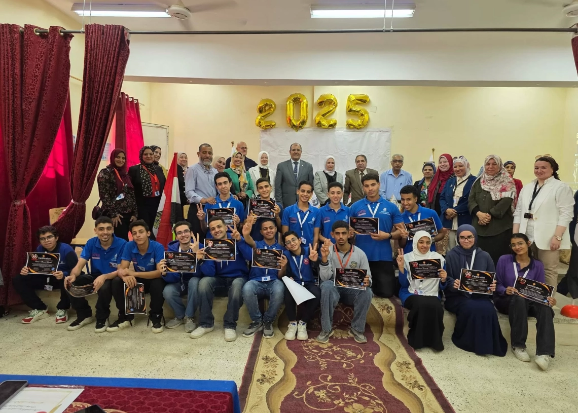طلاب الشروق يتألقون في مسابقة ISEF للعلوم والهندسة بقطاع شرق القاهرة 19 - جريدة المساء